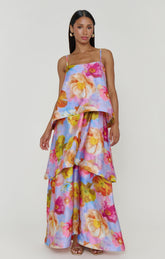 Ella Maxi Dress ~ Brushed Blooms