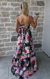 Juliet Maxi Dress ~ Moonlit Garden Gala Taffeta