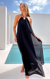 Rochester Maxi Dress ~ Black