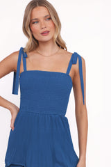 Alira Maxi Dress - Navy